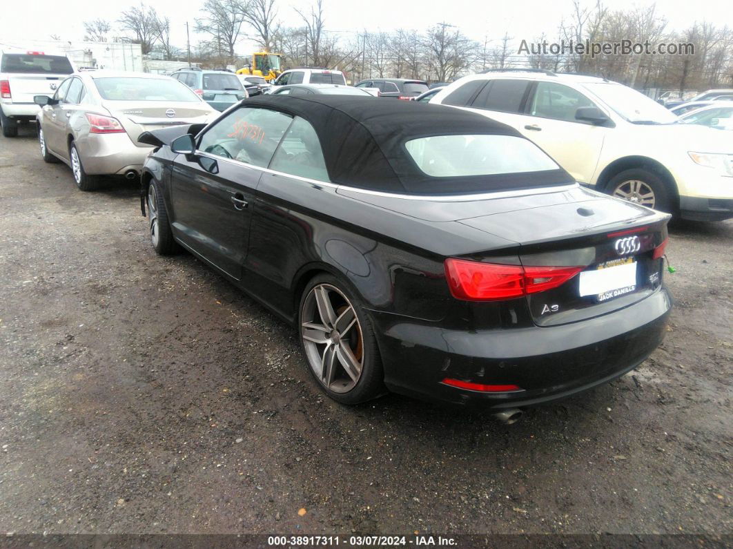 2016 Audi A3 2.0t Premium Черный vin: WAU38LFF1G1112102