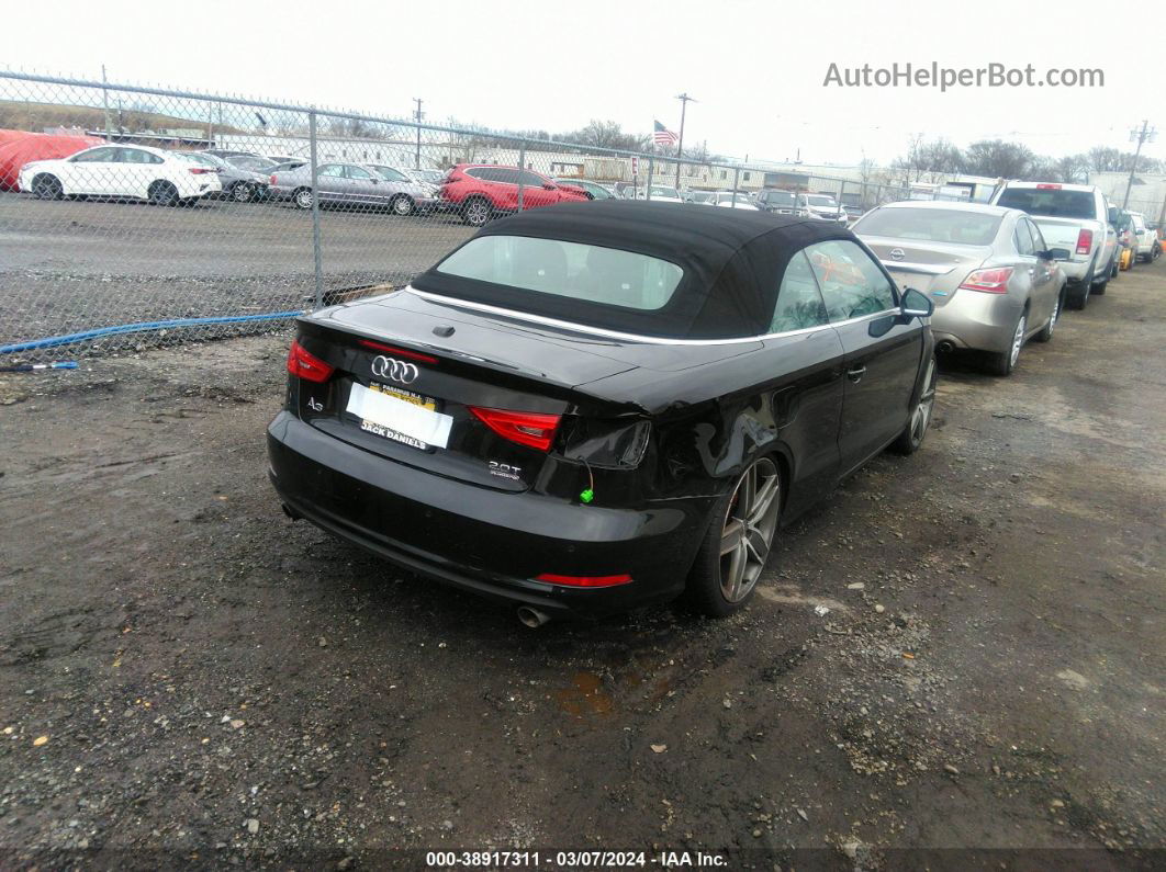 2016 Audi A3 2.0t Premium Черный vin: WAU38LFF1G1112102