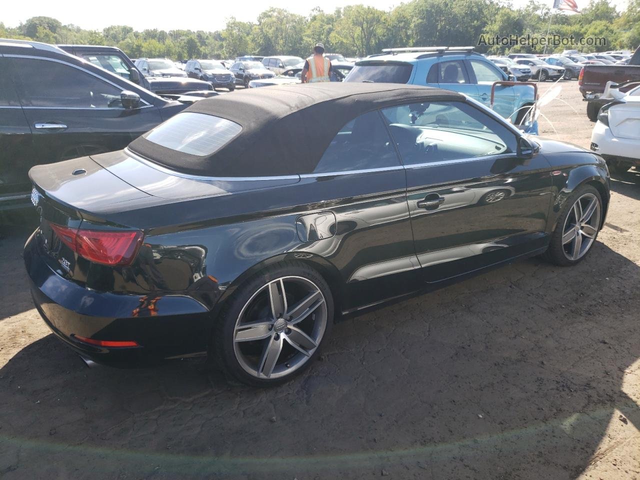 2016 Audi A3 Premium Plus Черный vin: WAU38LFF3G1112067