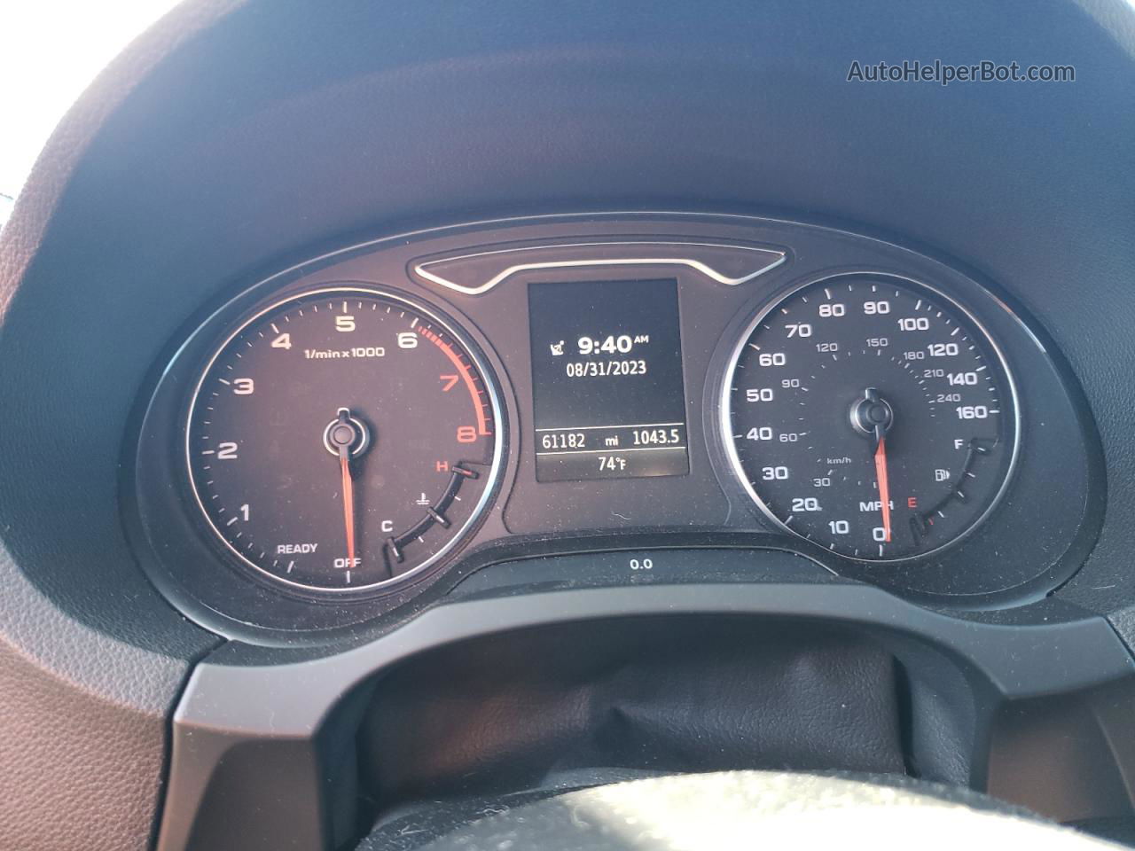 2016 Audi A3 Premium Plus Черный vin: WAU38LFF3G1112067