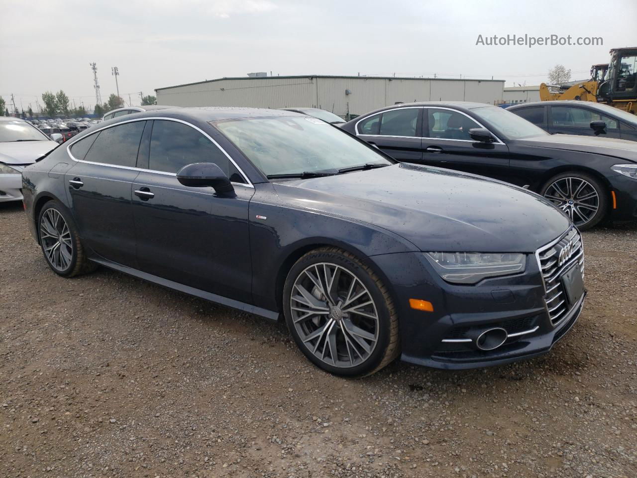 2016 Audi A7 Quattro Progressiv/technik S Line Синий vin: WAU3GAFC1GN117077