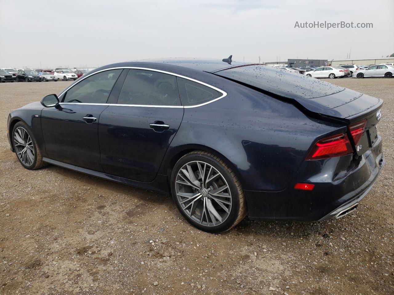 2016 Audi A7 Quattro Progressiv/technik S Line Синий vin: WAU3GAFC1GN117077