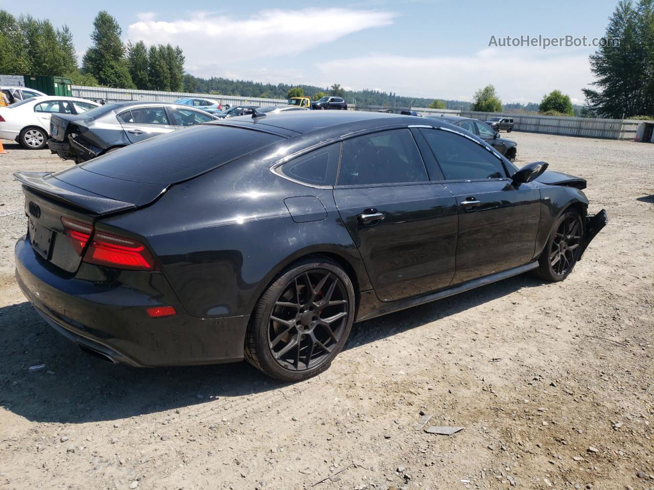 2016 Audi A7 Quattro Progressiv/technik S Line Black vin: WAU3GAFC3GN133507