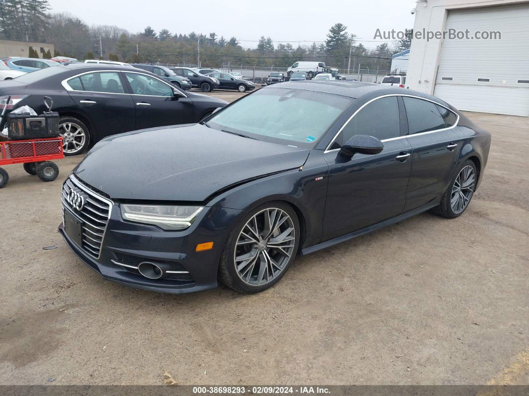 2016 Audi A7   Dark Blue vin: WAU3GAFC4GN135377