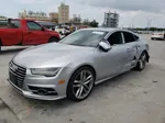 2016 Audi A7 Quattro Progressiv/technik S Line Silver vin: WAU3GAFC7GN004928