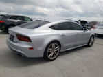 2016 Audi A7 Quattro Progressiv/technik S Line Silver vin: WAU3GAFC7GN004928