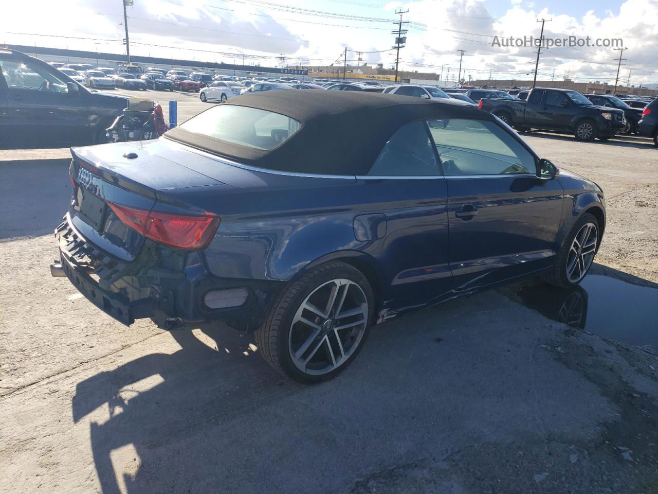 2015 Audi A3 Premium Plus Blue vin: WAU5CLFF6F1045955