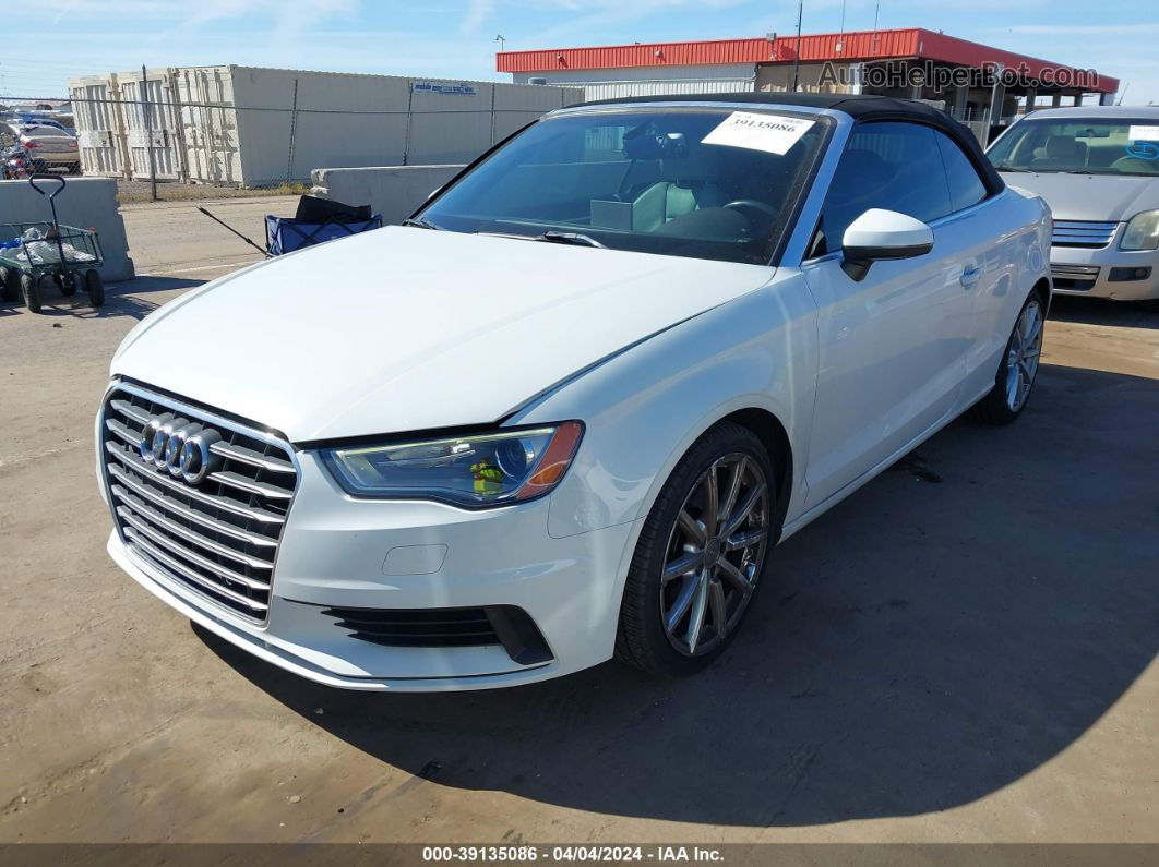 2015 Audi A3 1.8t Premium White vin: WAU5CLFF8F1134488