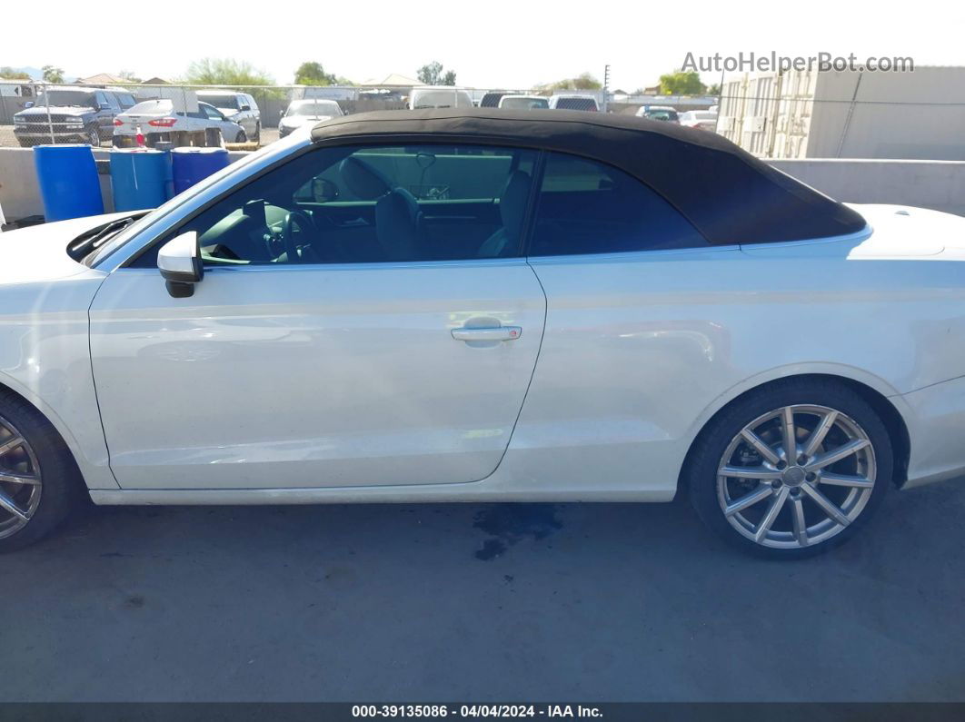 2015 Audi A3 1.8t Premium White vin: WAU5CLFF8F1134488