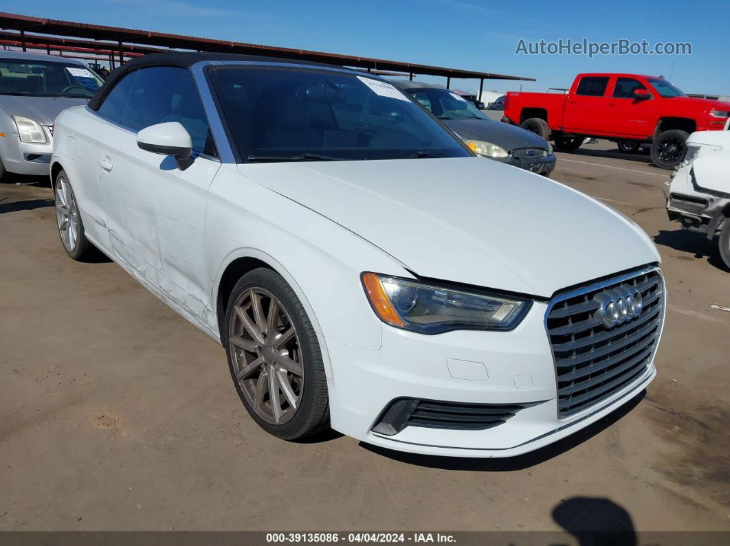 2015 Audi A3 1.8t Premium White vin: WAU5CLFF8F1134488