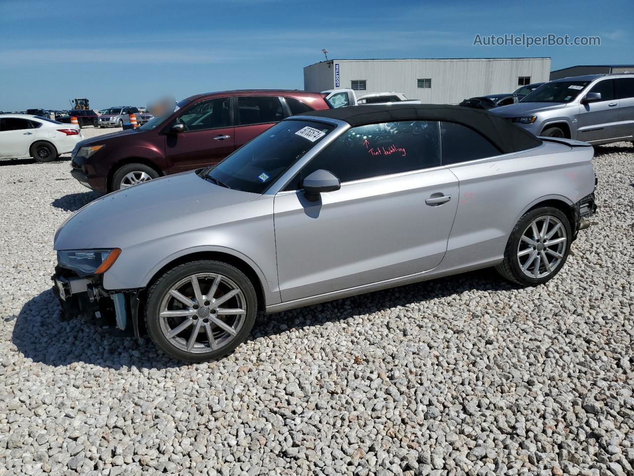 2015 Audi A3 Premium Plus Silver vin: WAU5CLFFXF1042234