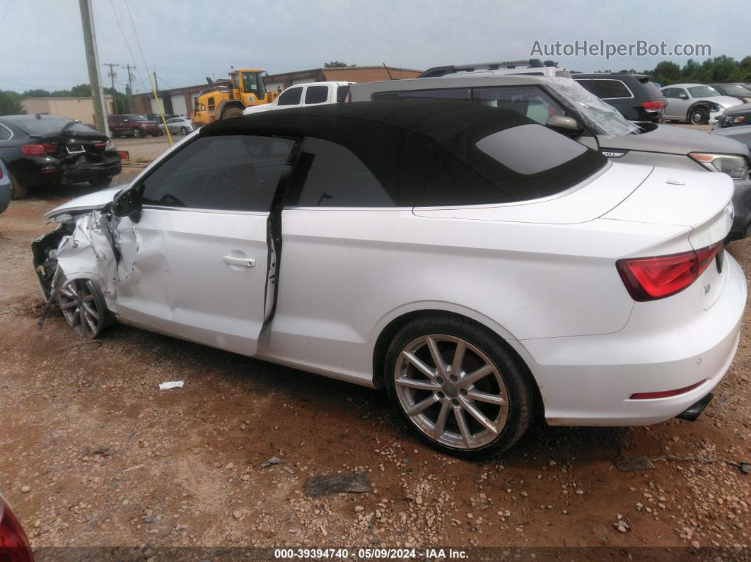 2016 Audi A3 1.8t Premium White vin: WAU67LFF1G1077707