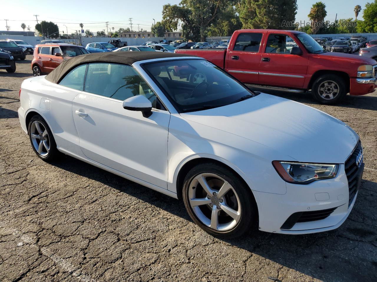 2016 Audi A3 Premium White vin: WAU67LFF4G1078527