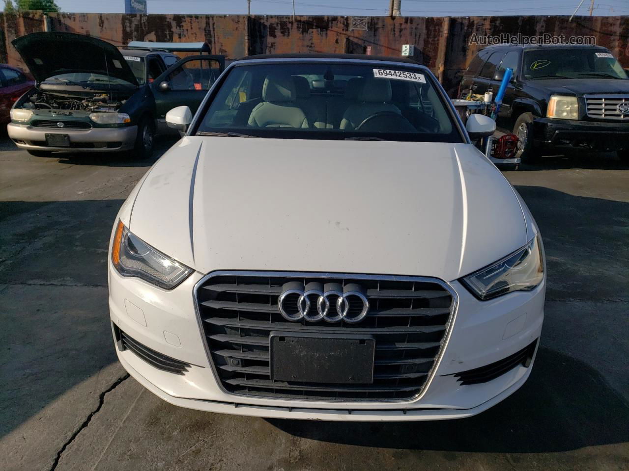 2016 Audi A3 Premium White vin: WAU67LFF4G1078527