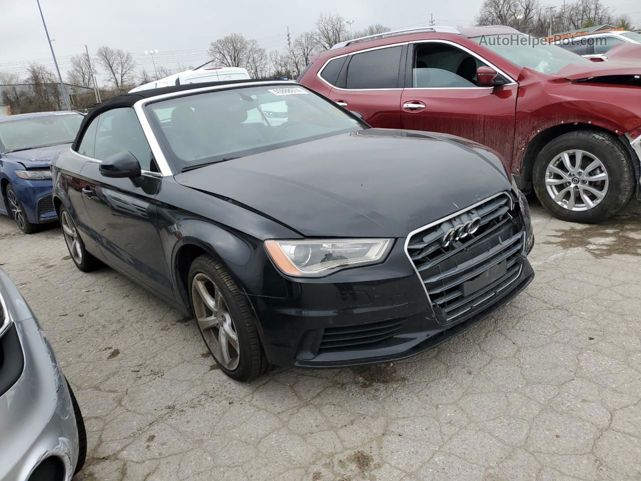 2016 Audi A3 Premium Black vin: WAU67LFF6G1013677