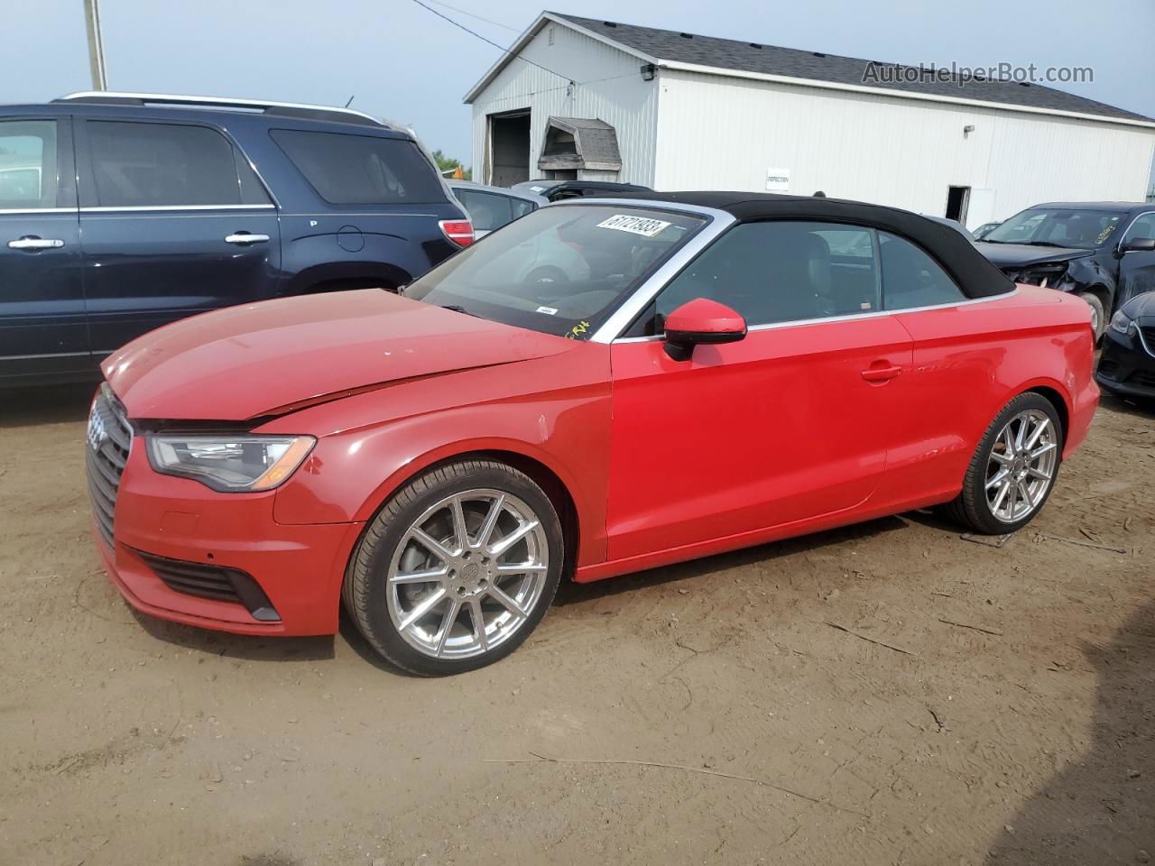 2016 Audi A3 Premium Red vin: WAU67LFF6G1060756