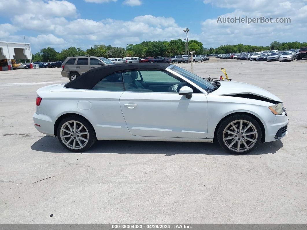 2016 Audi A3 2.0t Premium White vin: WAU78LFF2G1036665