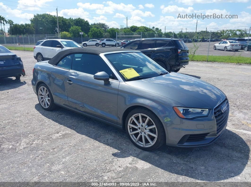 2016 Audi A3 2.0t Premium Gray vin: WAU78LFF2G1041008