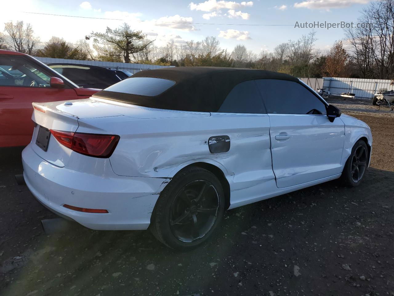 2016 Audi A3 Premium White vin: WAU78LFF6G1011770