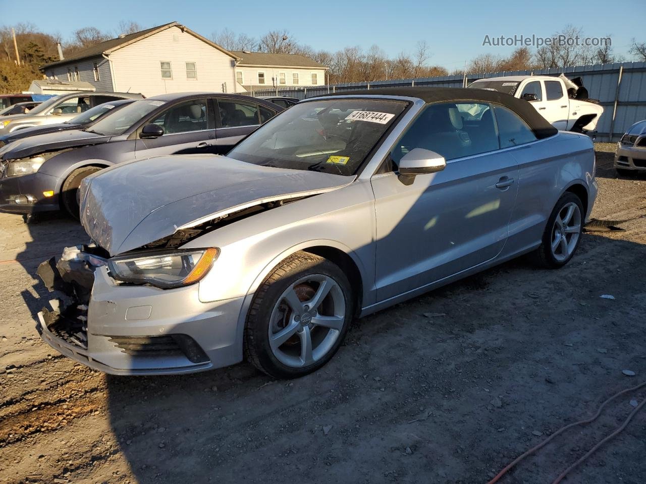 2015 Audi A3 Premium Silver vin: WAU7FLFF3F1084695