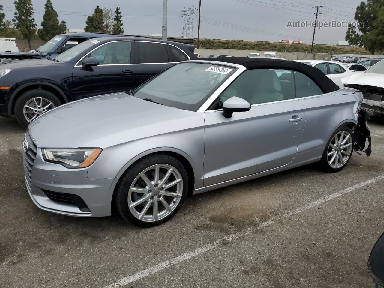 2015 Audi A3 Premium Silver vin: WAU7FLFF9F1122561