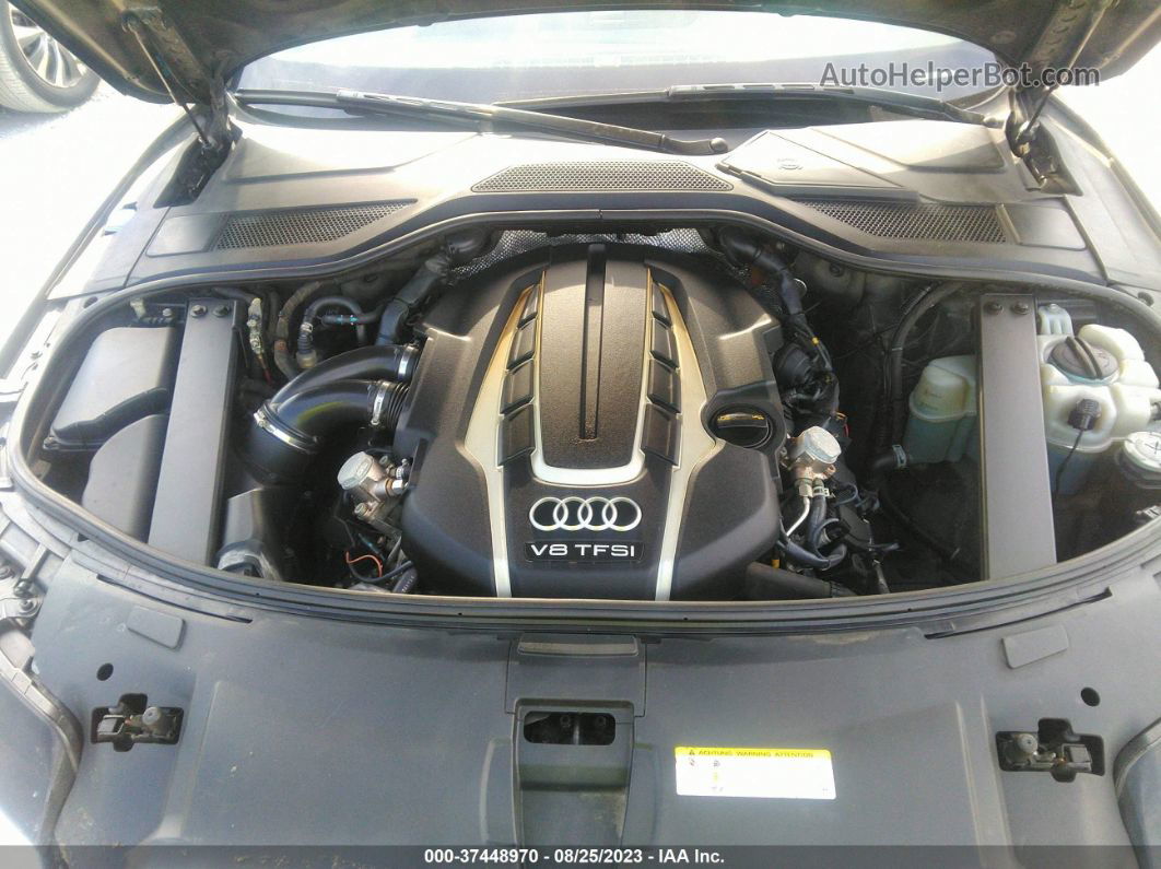 2014 Audi A8 4.0t Черный vin: WAUA2AFD7EN003581