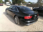 2014 Audi A8 4.0t Black vin: WAUA2AFD7EN003581