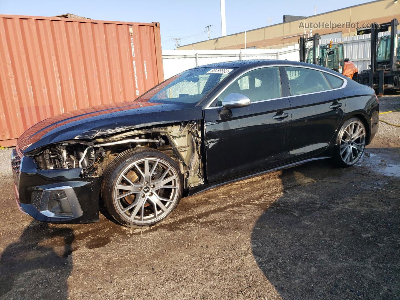 2022 Audi S5 Premium Черный vin: WAUA4CF50NA021510