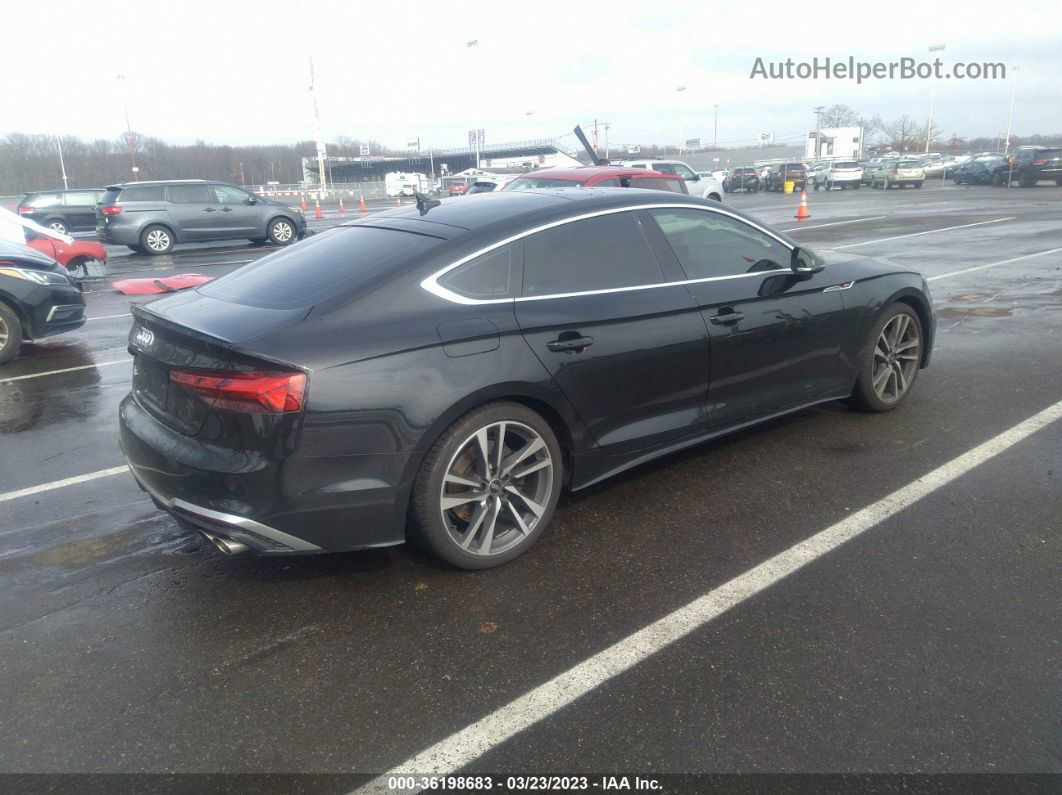 2022 Audi S5 Sportback Premium Черный vin: WAUA4CF52NA032461