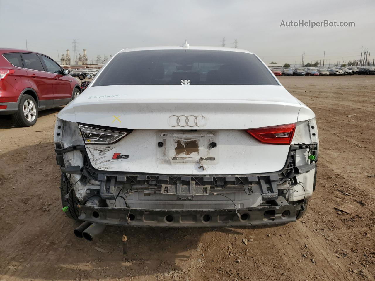 2016 Audi A3 Premium White vin: WAUA7GFF0G1116174