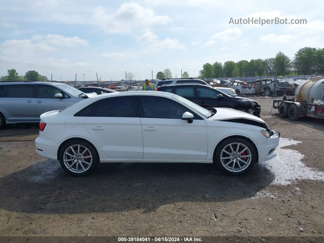 2016 Audi A3 1.8t Premium White vin: WAUA7GFF1G1008470