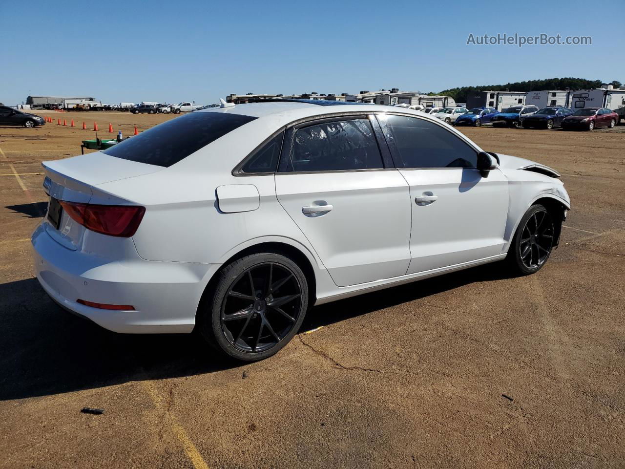 2016 Audi A3 Premium White vin: WAUA7GFF1G1024748