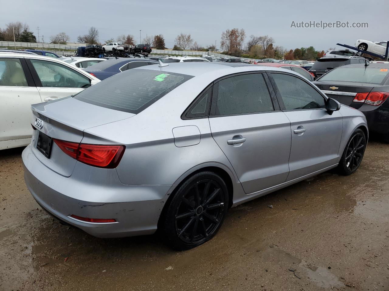 2016 Audi A3 Premium Silver vin: WAUA7GFF1G1031893