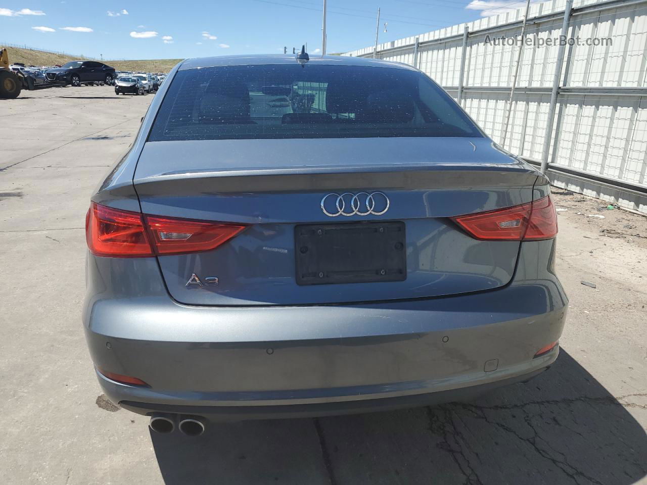 2016 Audi A3 Premium Charcoal vin: WAUA7GFF1G1053750