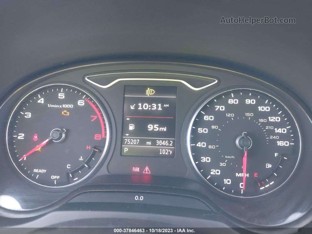 2016 Audi A3 1.8t Premium Серый vin: WAUA7GFF1G1064330