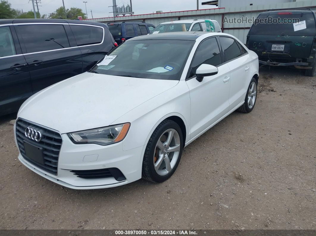 2016 Audi A3 1.8t Premium White vin: WAUA7GFF1G1065882