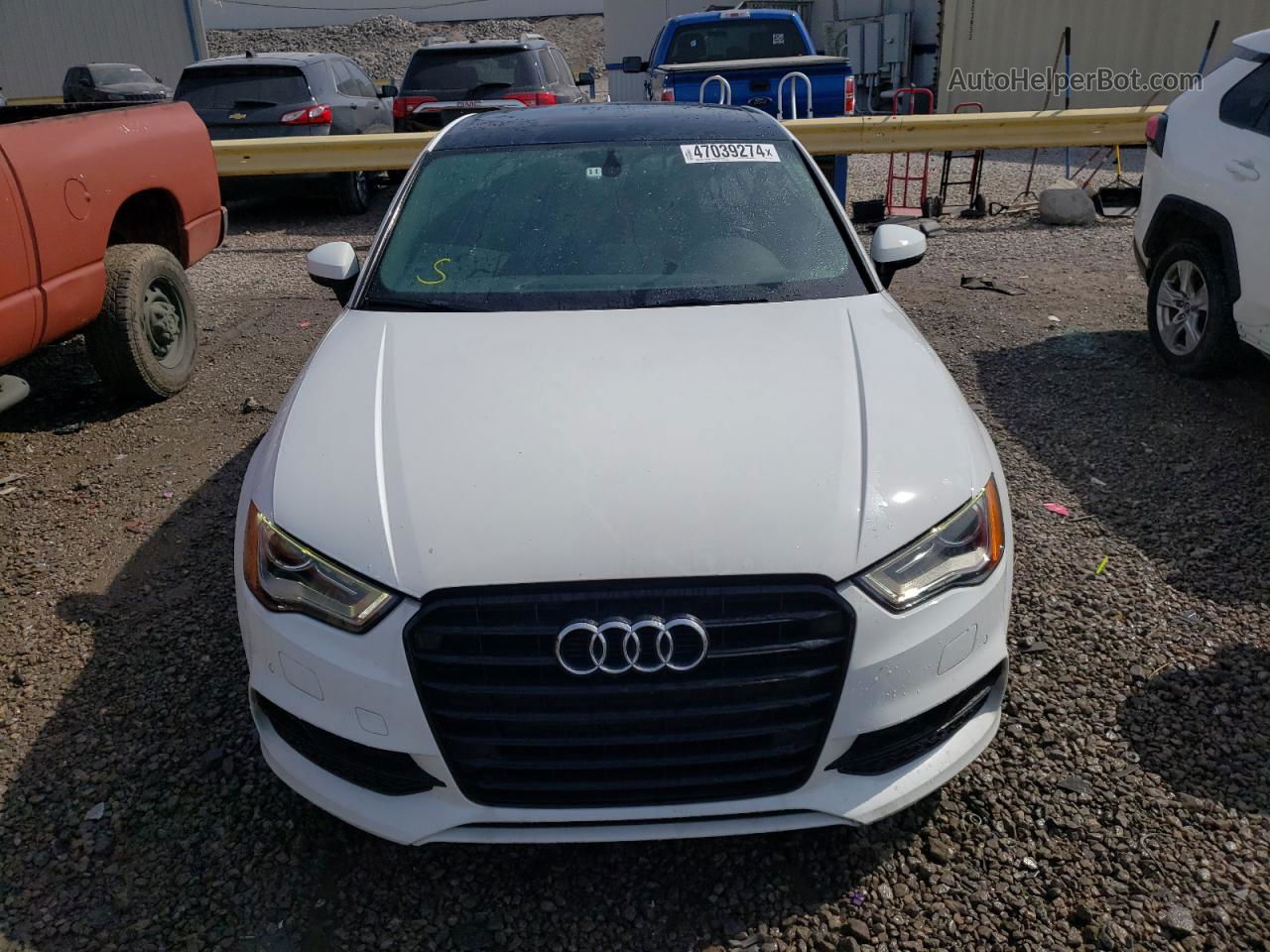 2016 Audi A3 Premium White vin: WAUA7GFF1G1111050