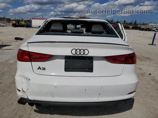 2016 Audi A3 Premium White vin: WAUA7GFF2G1061436