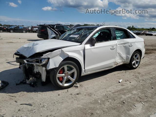 2016 Audi A3 Premium White vin: WAUA7GFF2G1061436