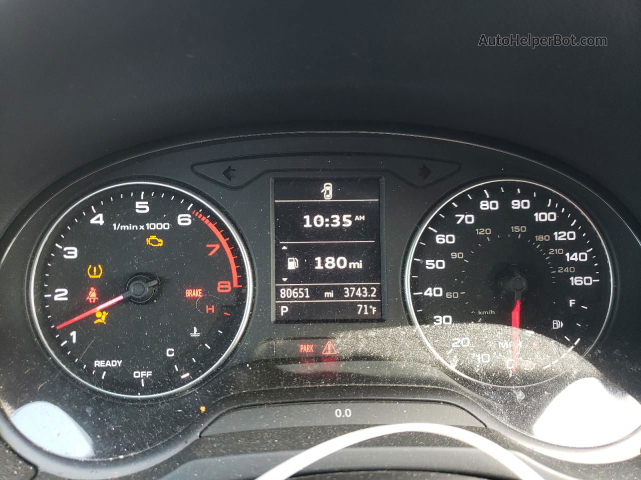 2016 Audi A3 Premium Синий vin: WAUA7GFF2G1068208