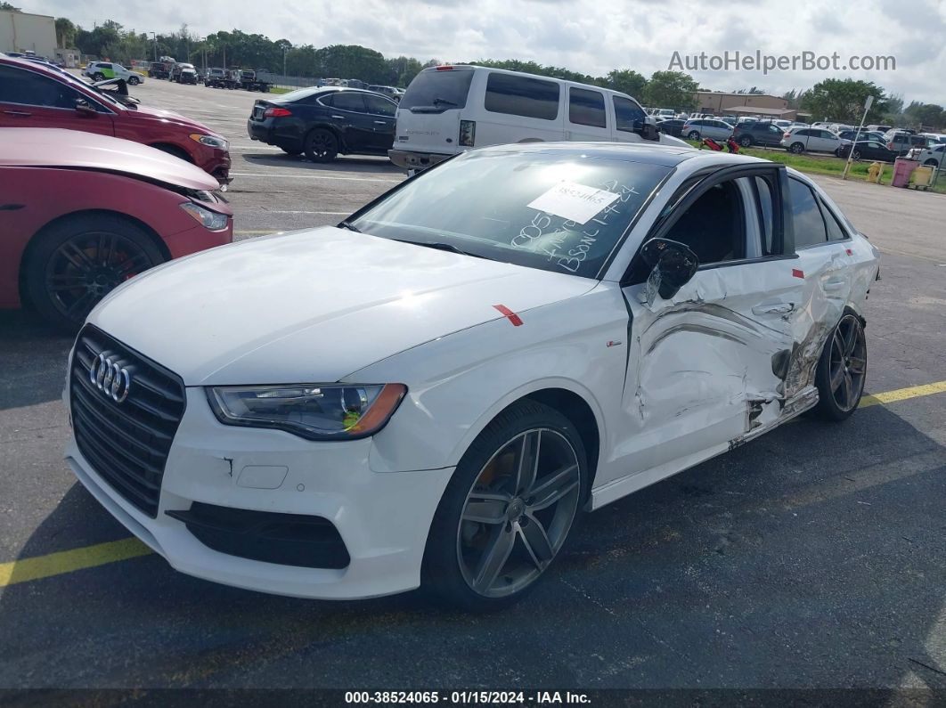 2016 Audi A3 1.8t Premium White vin: WAUA7GFF2G1100056