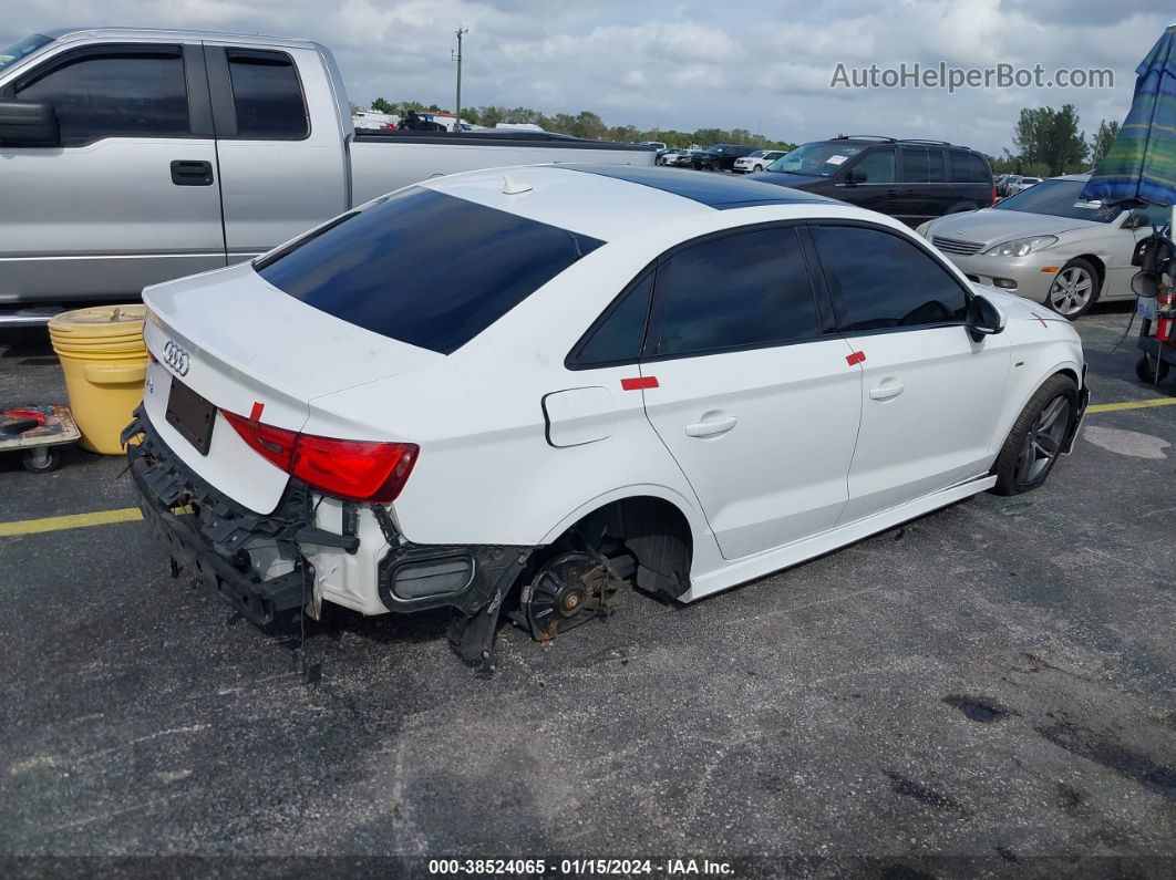 2016 Audi A3 1.8t Premium White vin: WAUA7GFF2G1100056