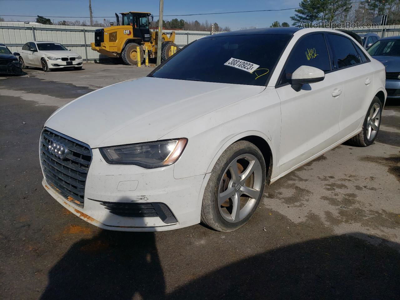 2016 Audi A3 Premium White vin: WAUA7GFF2G1110621