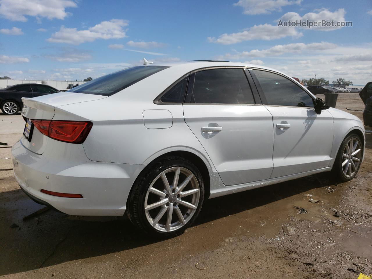 2016 Audi A3 Premium White vin: WAUA7GFF3G1026288