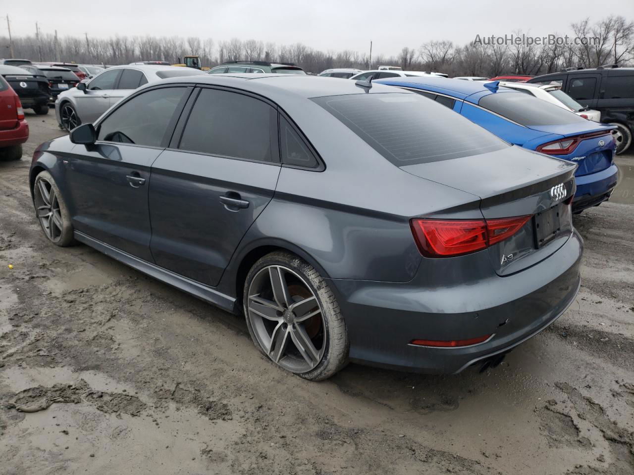 2016 Audi A3 Premium Серый vin: WAUA7GFF3G1029112