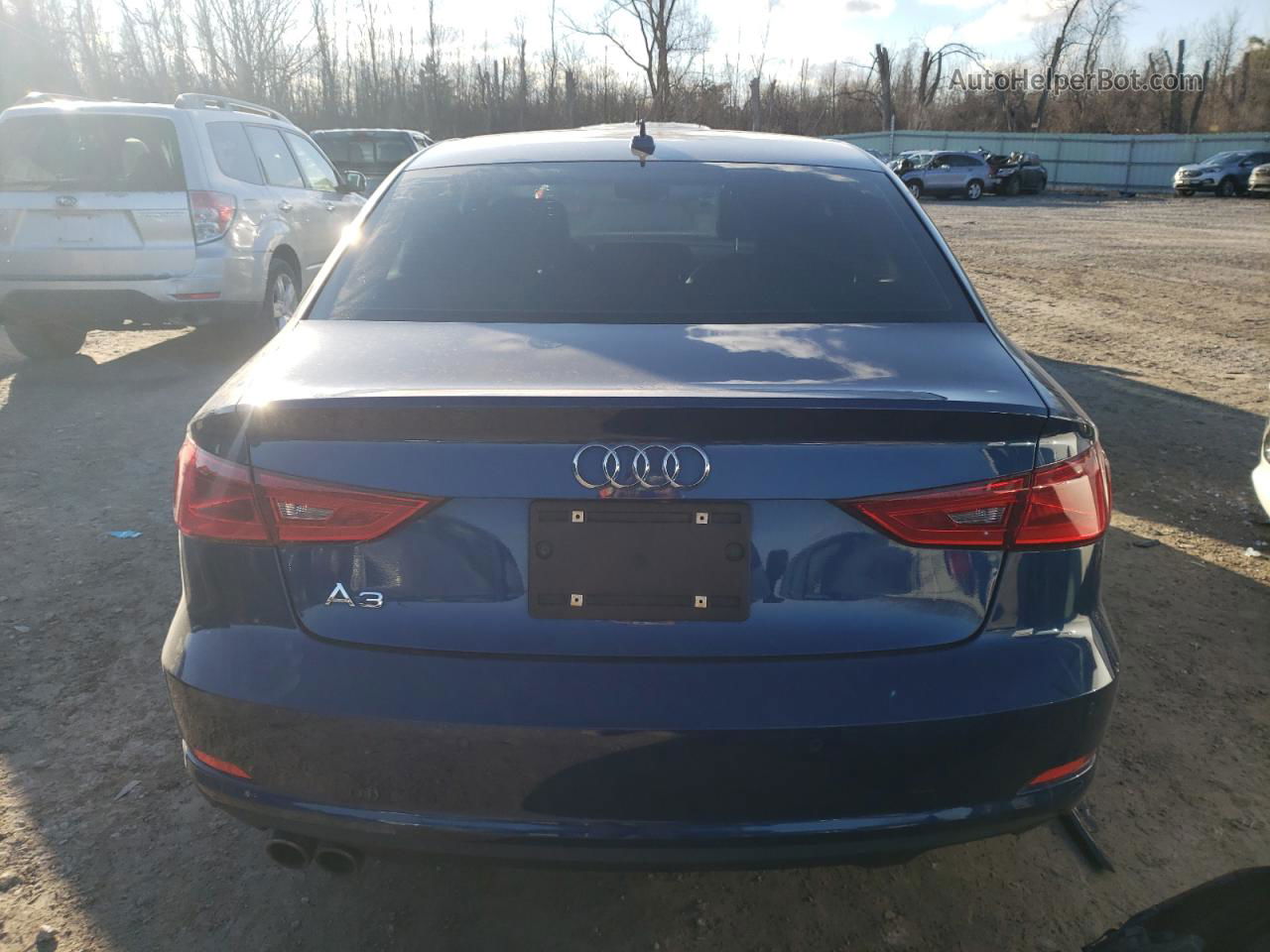 2016 Audi A3 Premium Синий vin: WAUA7GFF3G1033984