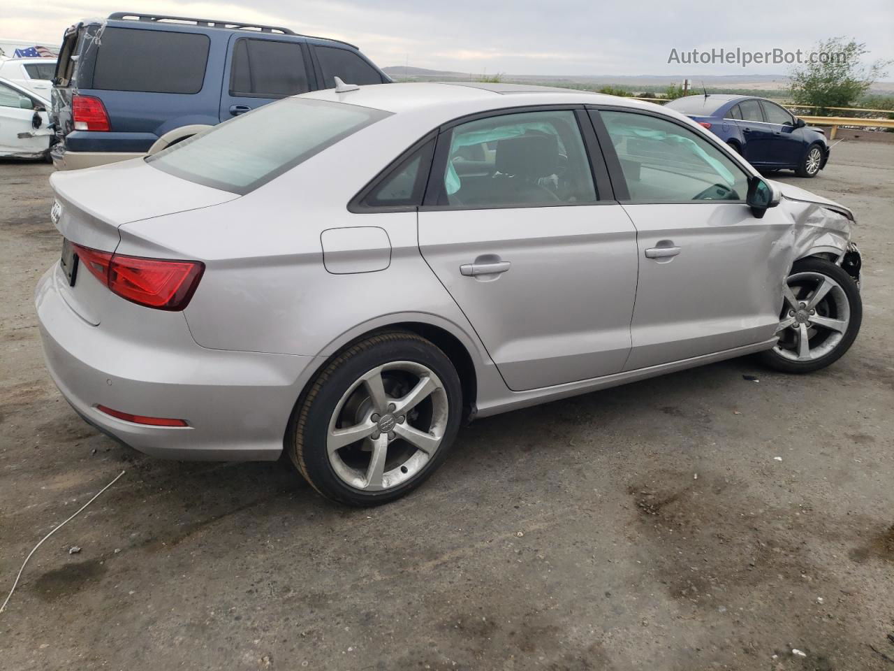 2016 Audi A3 Premium Silver vin: WAUA7GFF3G1046007