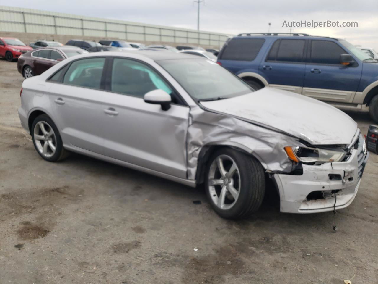 2016 Audi A3 Premium Silver vin: WAUA7GFF3G1046007