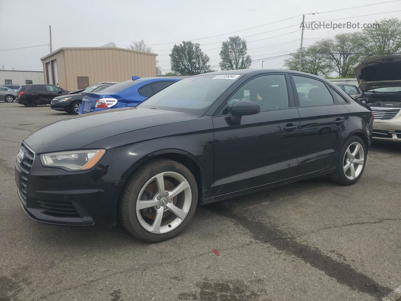 2016 Audi A3 Premium Black vin: WAUA7GFF4G1005062