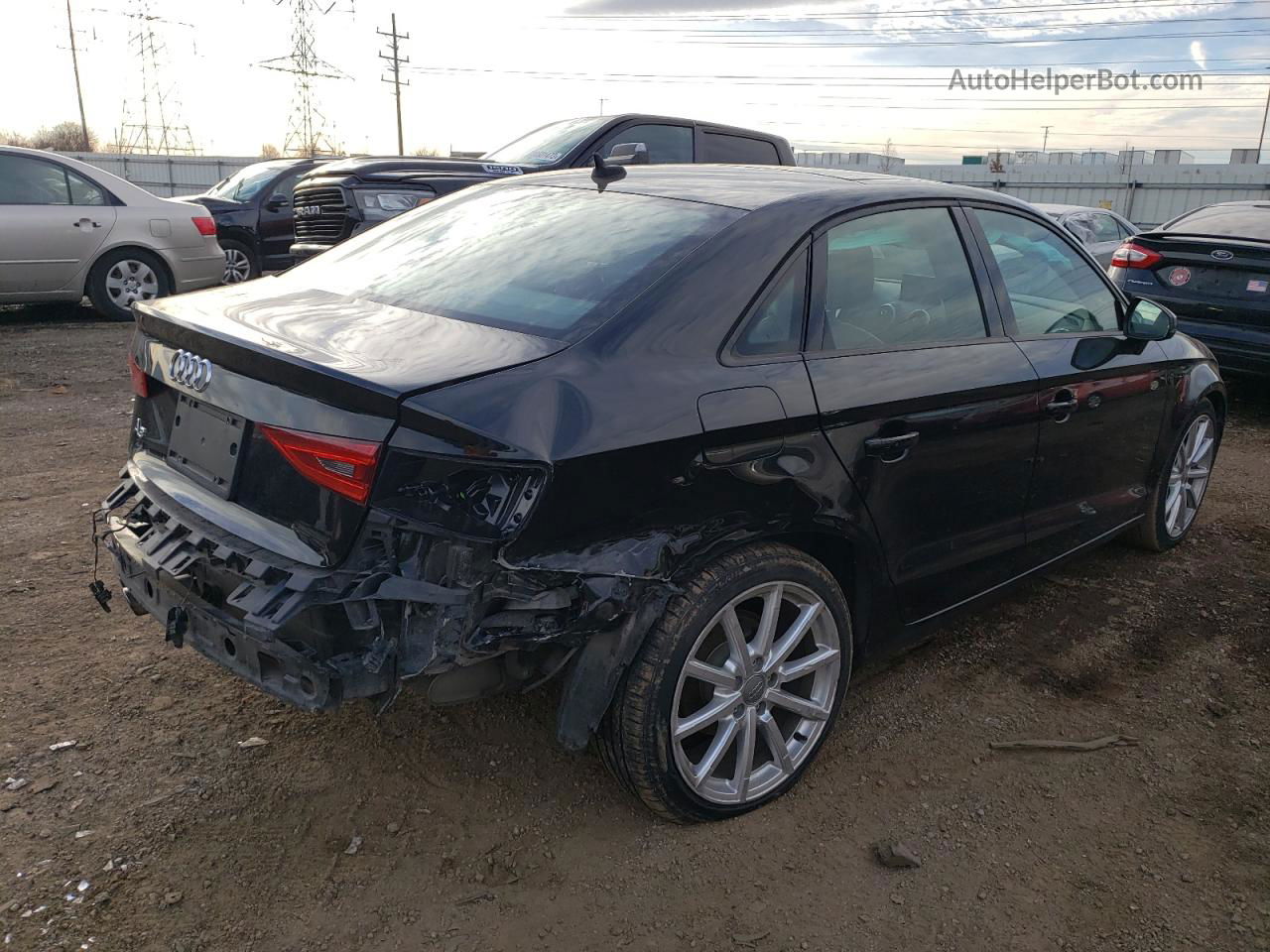 2016 Audi A3 Premium Black vin: WAUA7GFF4G1007720